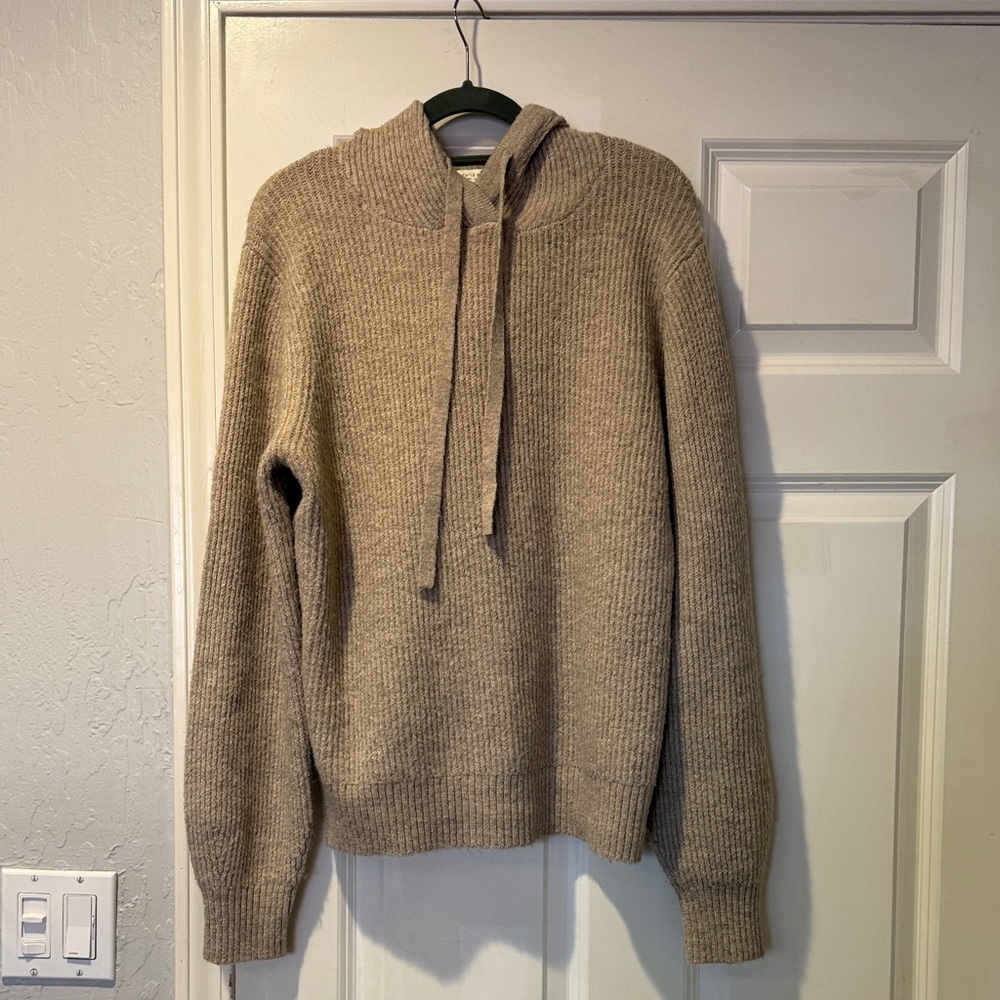 Gentle Fawn Tan Knit Hoodie Sweater